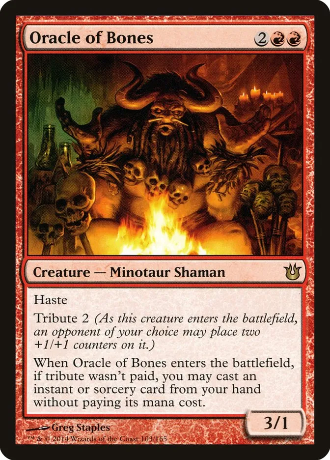 Oracle of Bones Front Face