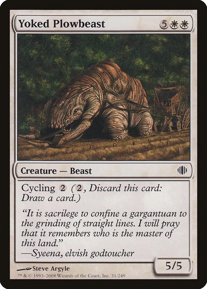 Yoked Plowbeast Front Face