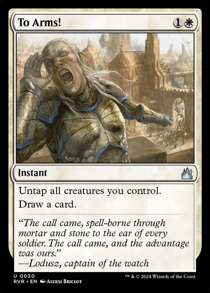 To Arms! Front Face