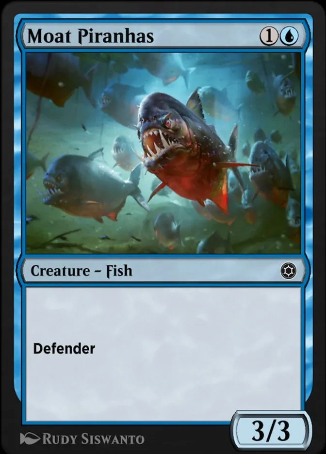 Moat Piranhas Front Face