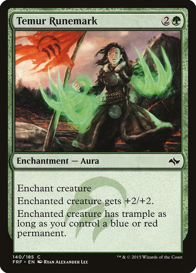 Temur Runemark Front Face