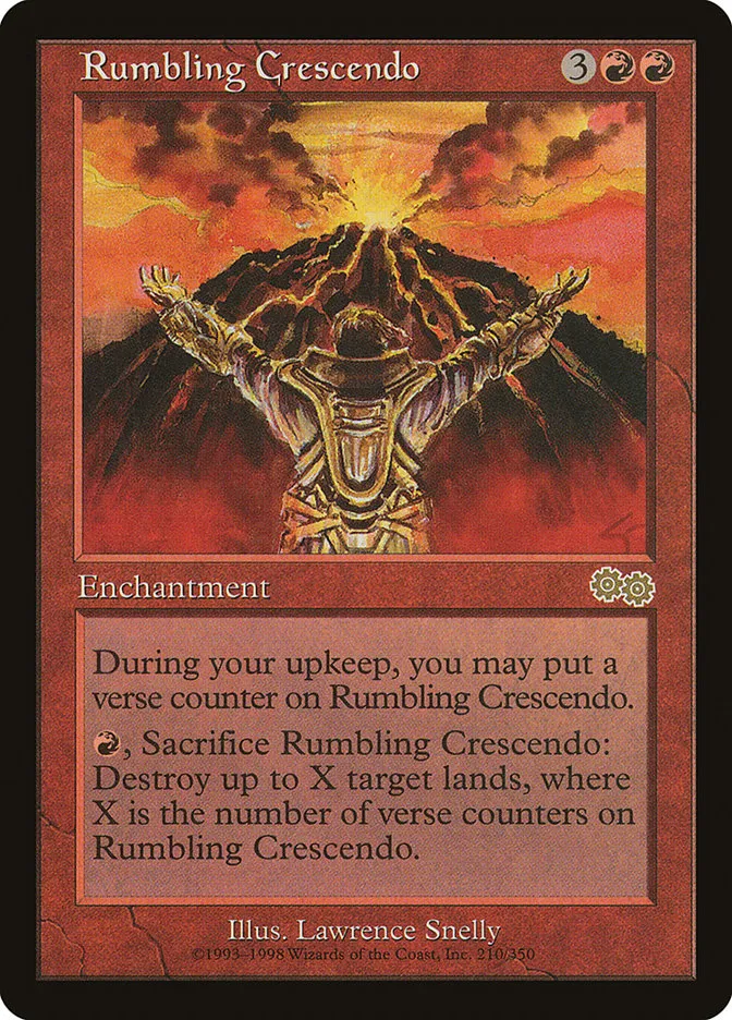 Rumbling Crescendo Front Face