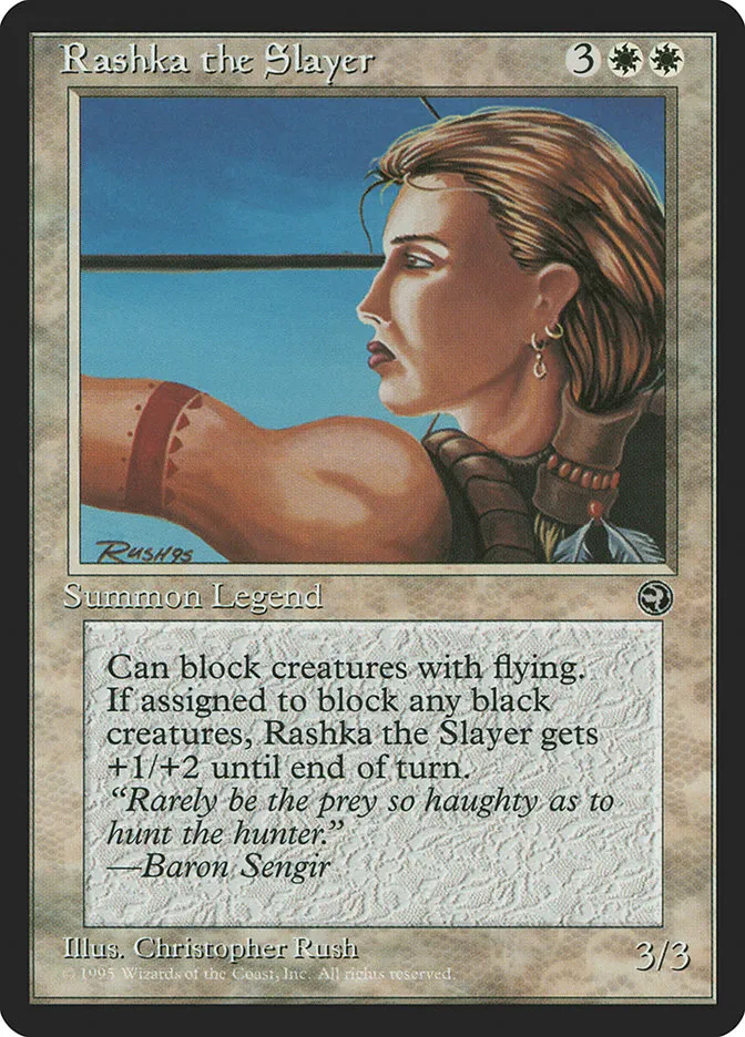 Rashka the Slayer Front Face