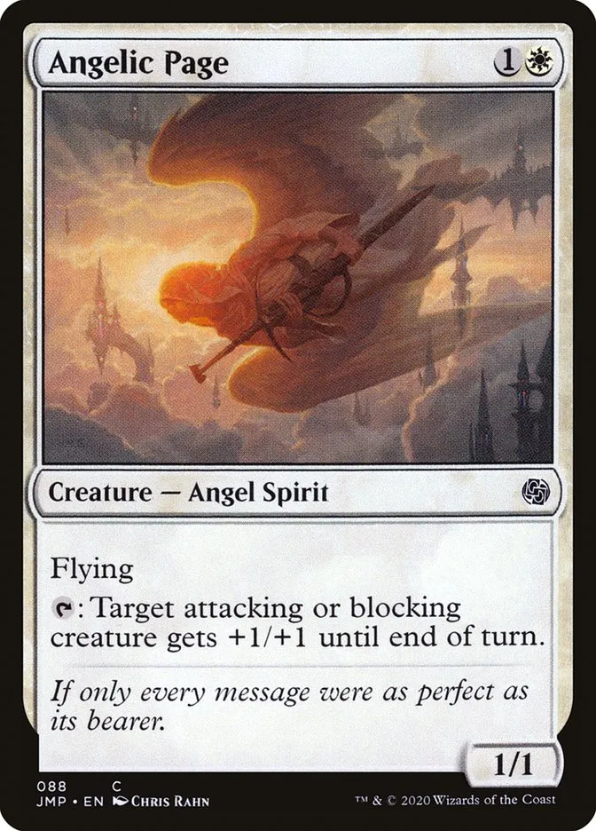 Angelic Page Front Face