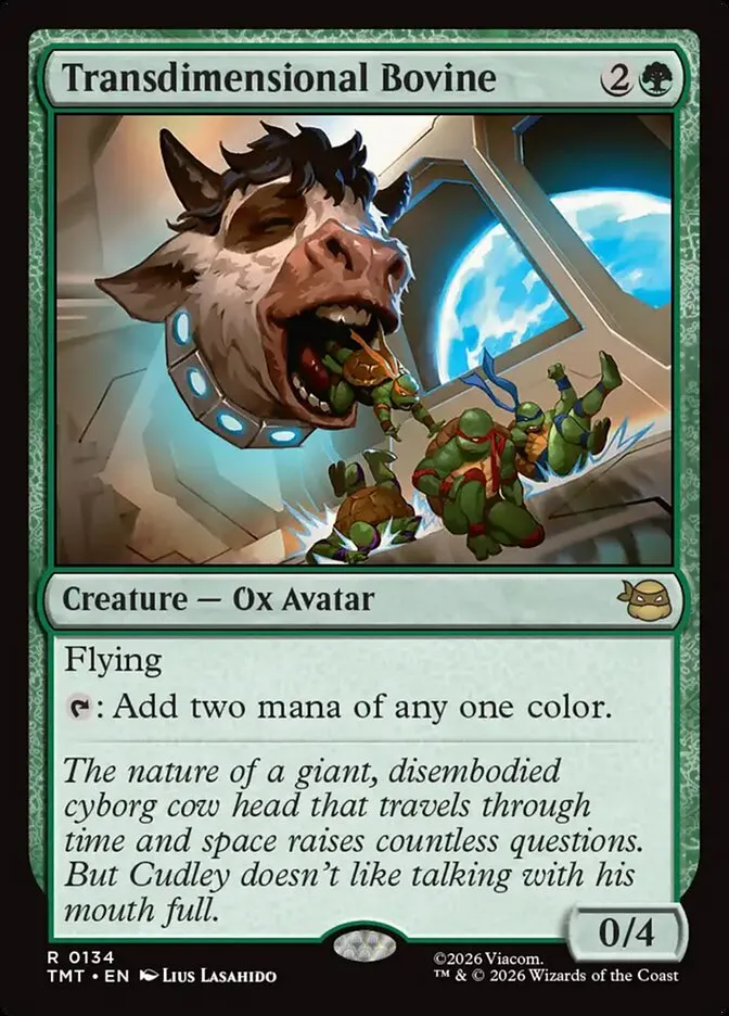 Transdimensional Bovine Front Face