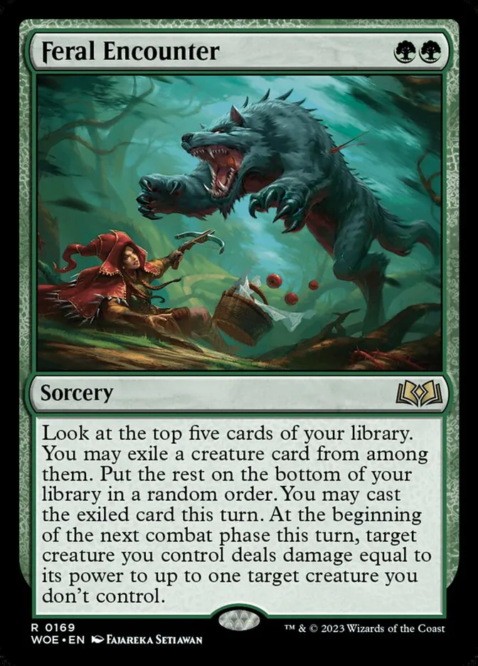 Feral Encounter Front Face