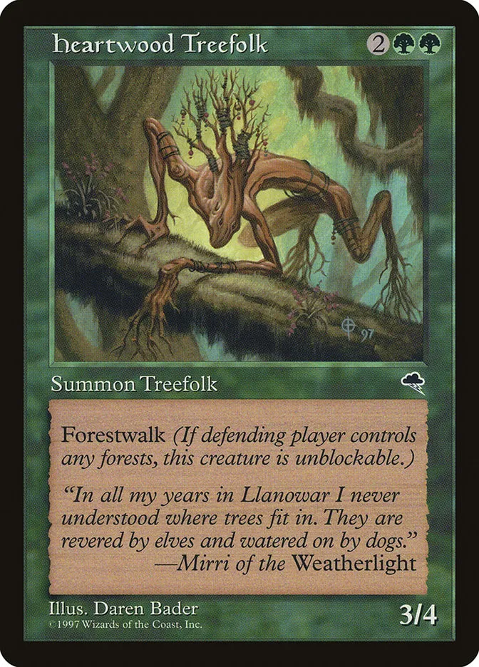 Heartwood Treefolk Front Face