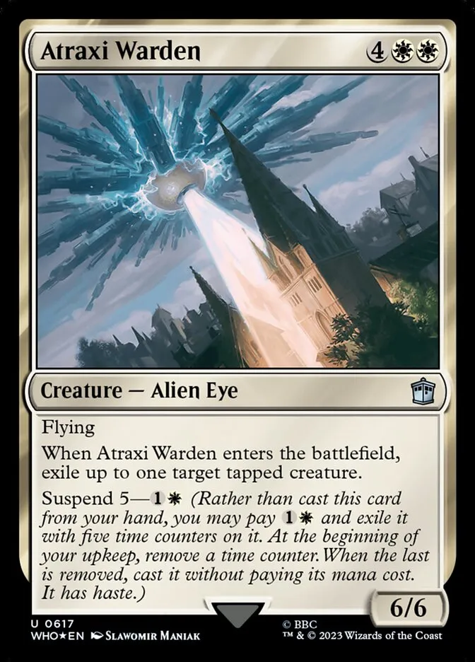 Atraxi Warden Front Face