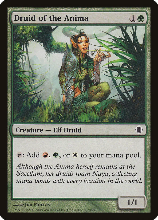 Druid of the Anima Front Face