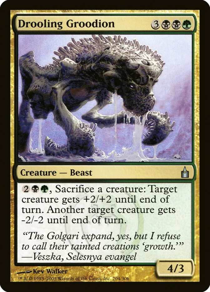 Drooling Groodion Front Face