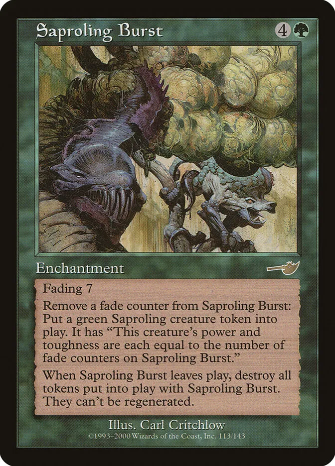 Saproling Burst Front Face