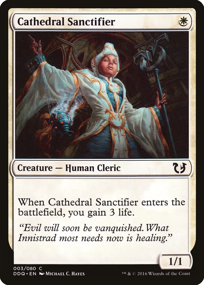 Cathedral Sanctifier Front Face