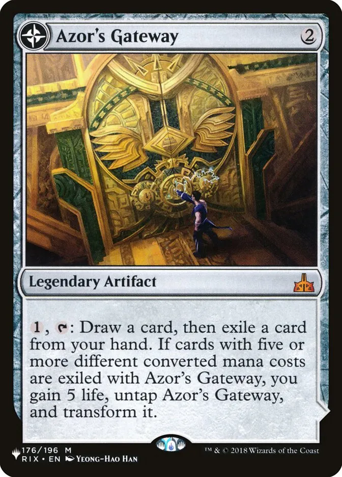 Azor's Gateway // Sanctum of the Sun Front Face
