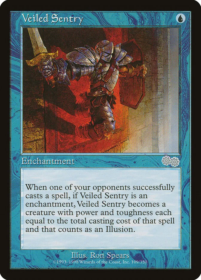 Veiled Sentry Front Face