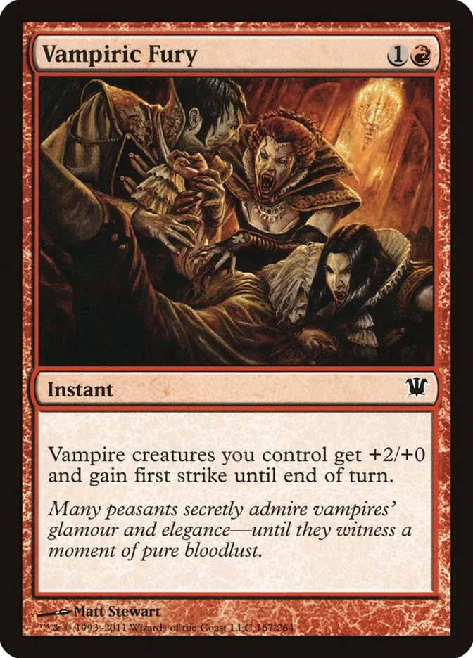 Vampiric Fury Front Face