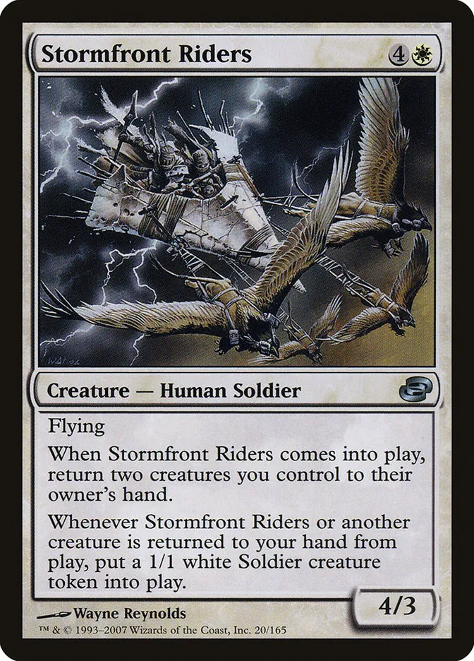 Stormfront Riders Front Face