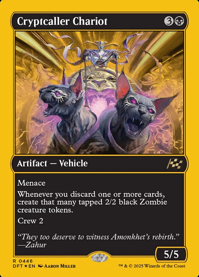 Cryptcaller Chariot Front Face
