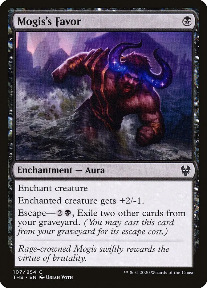 Mogis's Favor Front Face