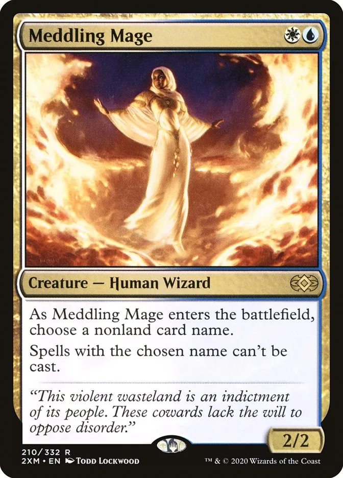 Meddling Mage Front Face