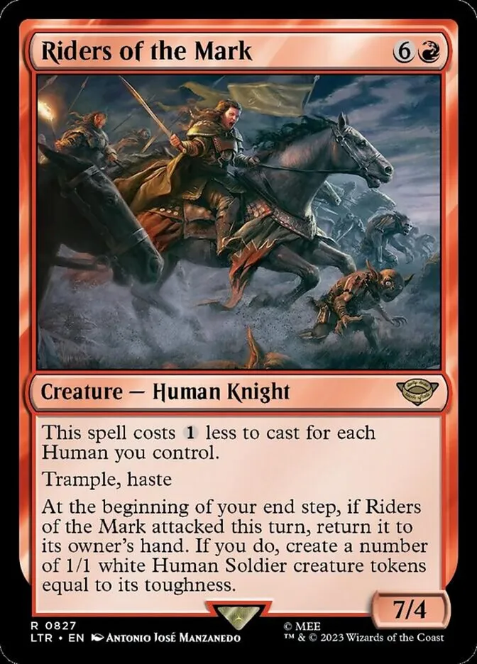 Riders of the Mark Front Face