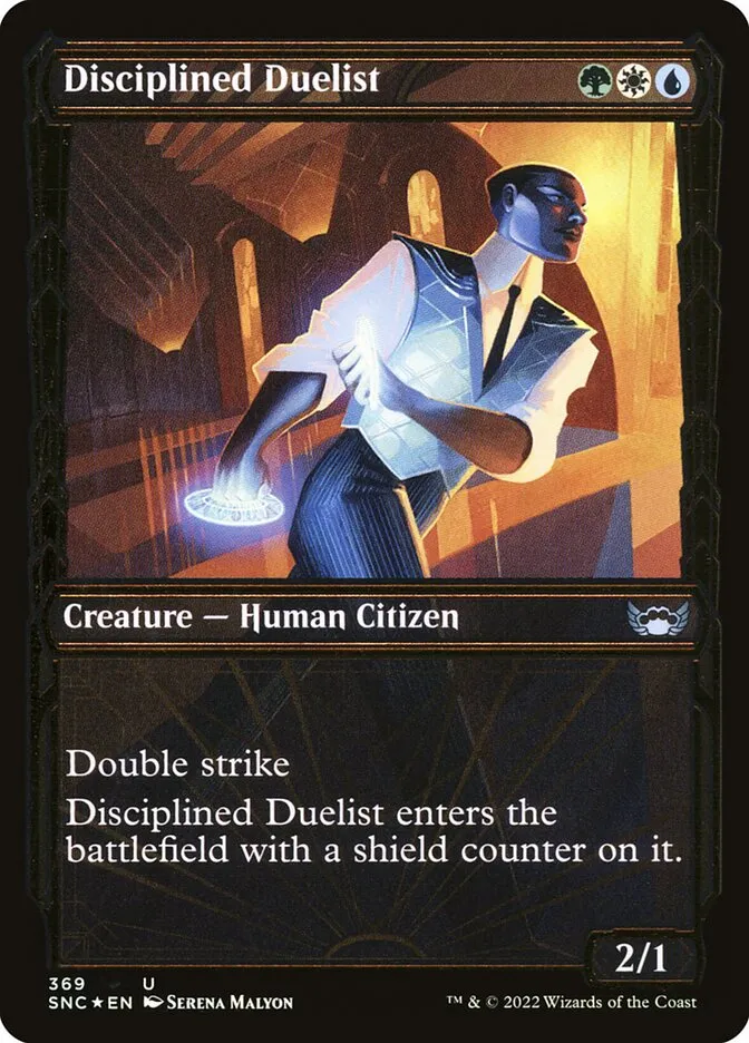 Disciplined Duelist Front Face