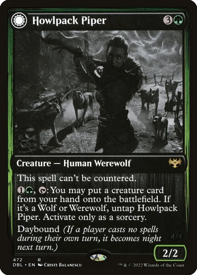 Howlpack Piper // Wildsong Howler Front Face