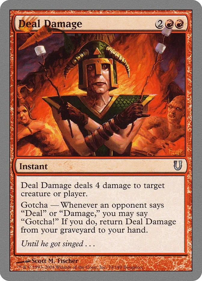Deal Damage Front Face