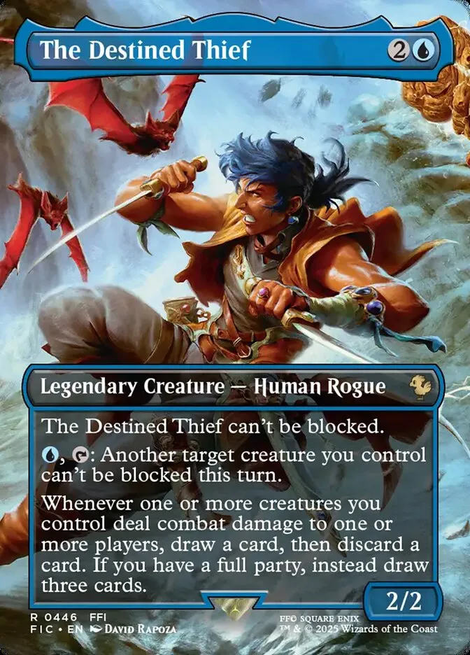 The Destined Thief Front Face