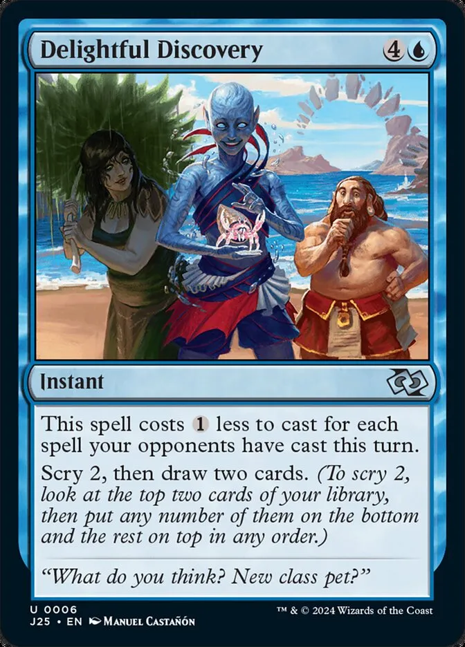 Delightful Discovery Front Face