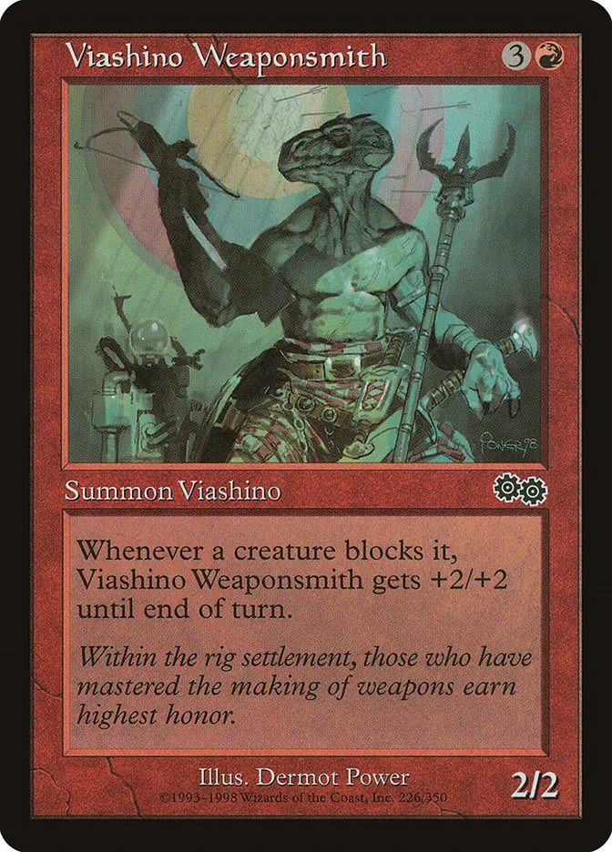 Viashino Weaponsmith Front Face