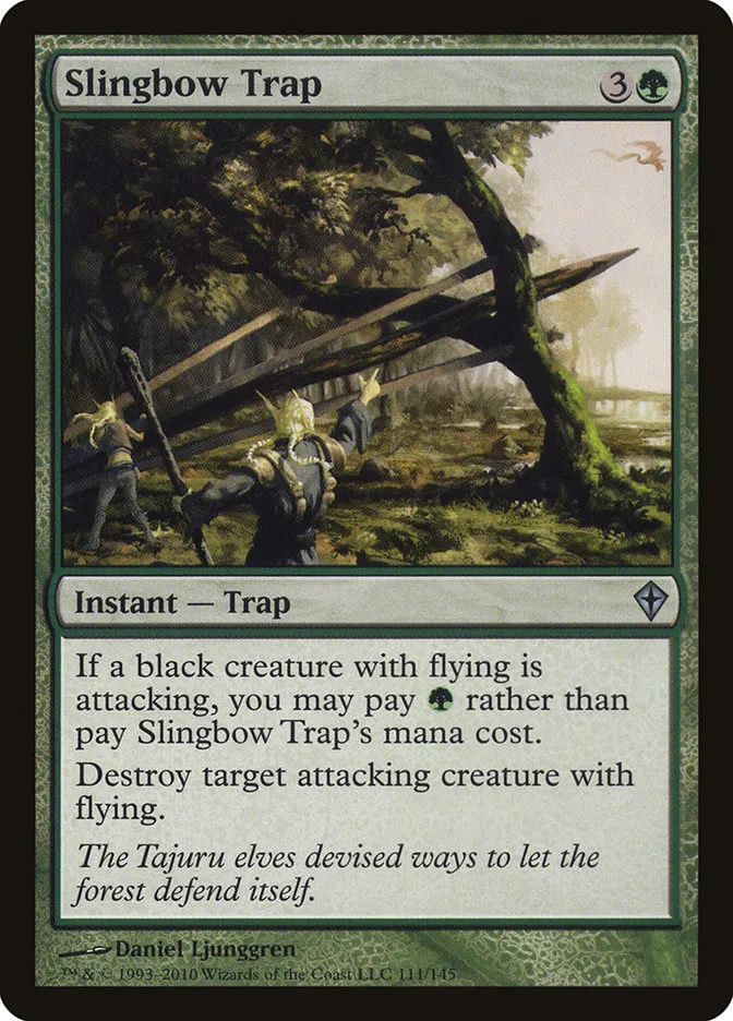 Slingbow Trap Front Face