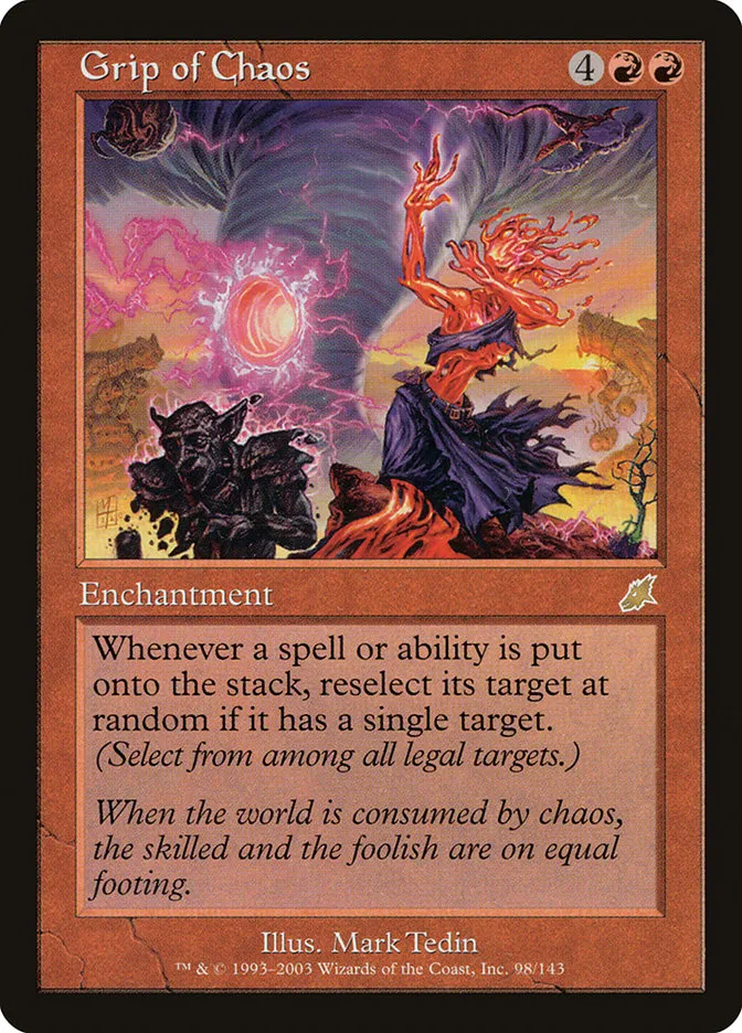Grip of Chaos Front Face