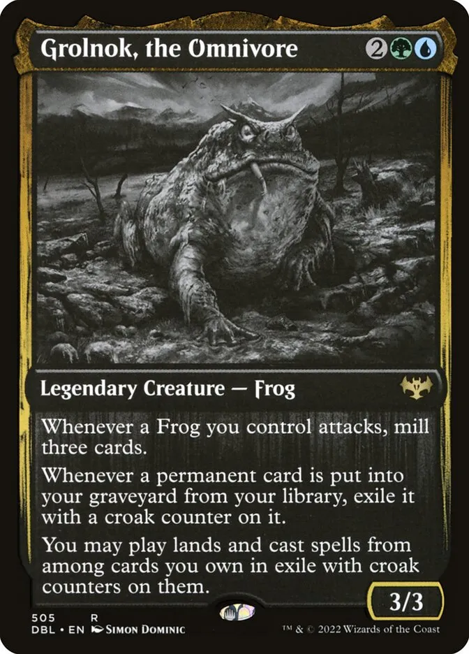 Grolnok, the Omnivore Front Face