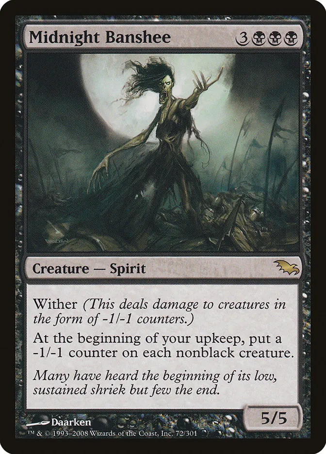 Midnight Banshee Front Face