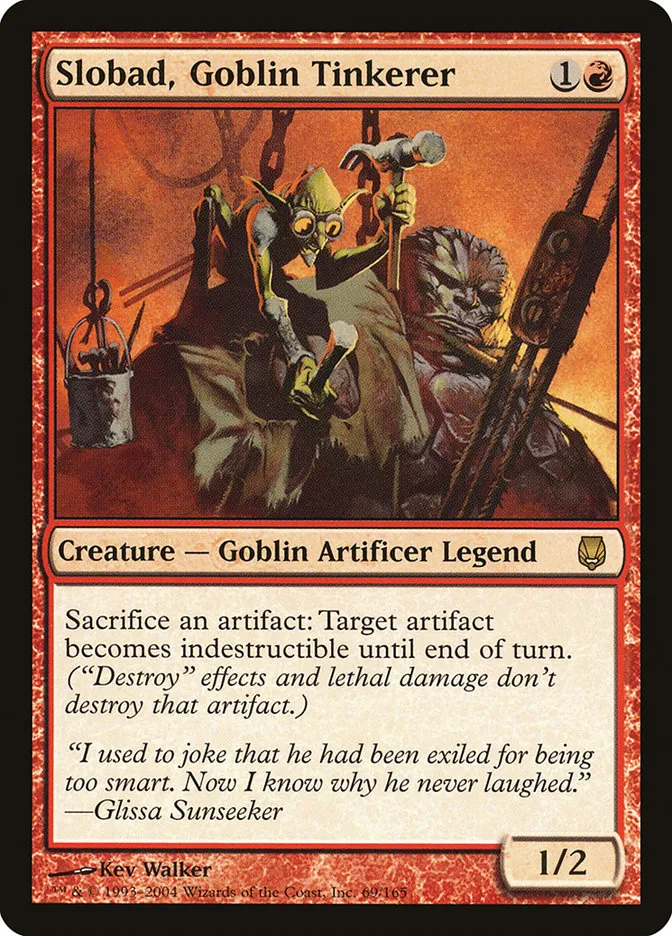 Slobad, Goblin Tinkerer Front Face