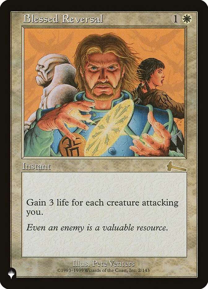 Blessed Reversal Front Face