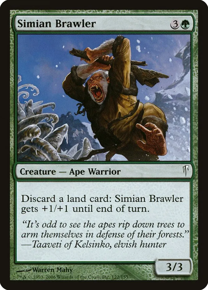 Simian Brawler Front Face