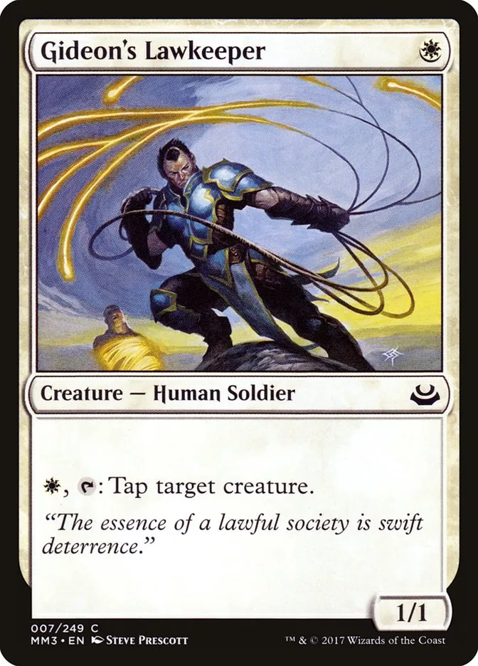 Gideon's Lawkeeper Front Face