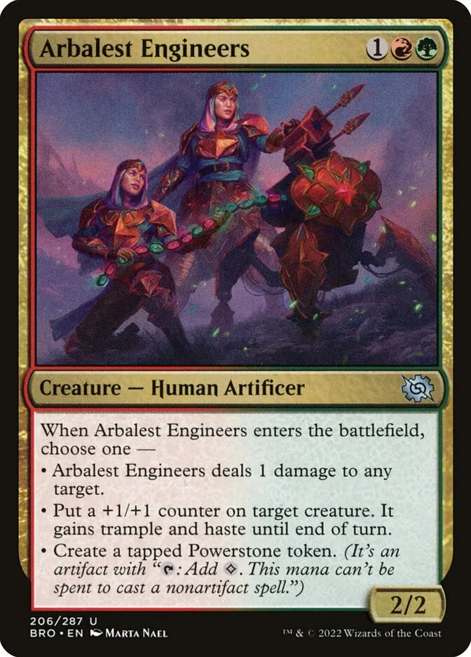 Arbalest Engineers Front Face