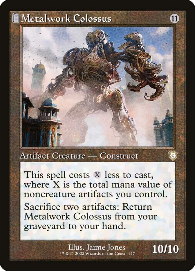 Metalwork Colossus Front Face