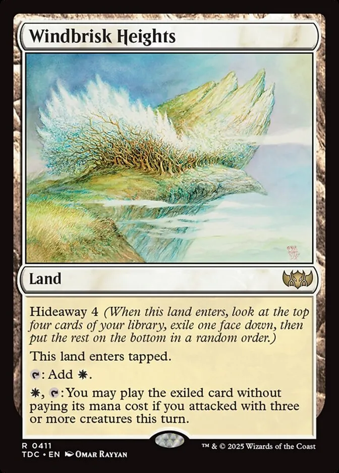 Windbrisk Heights Front Face