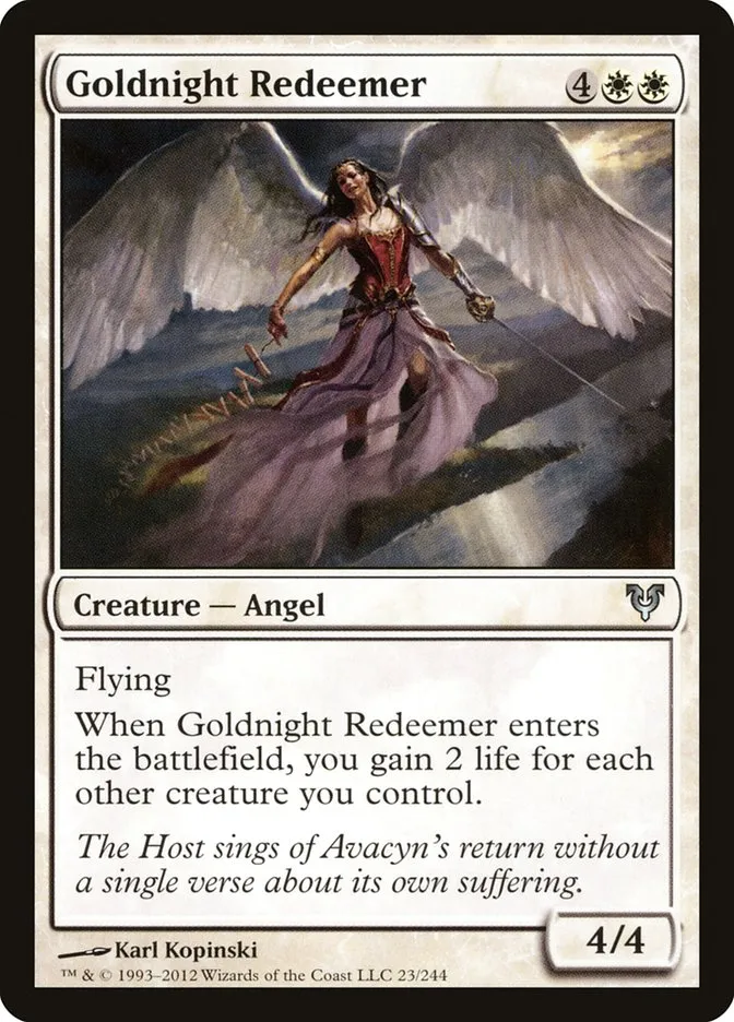 Goldnight Redeemer Front Face
