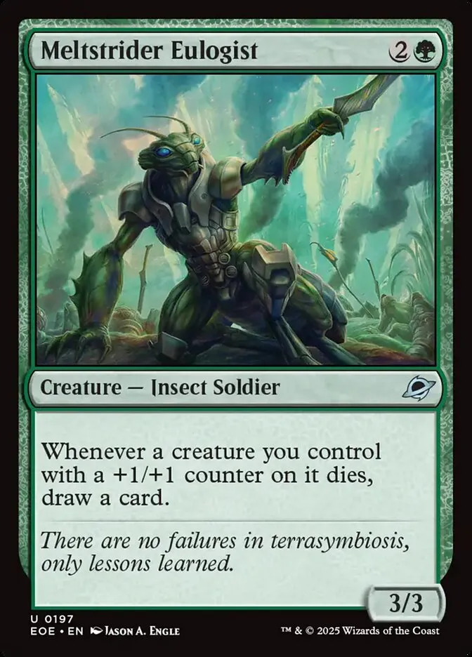 Meltstrider Eulogist Front Face