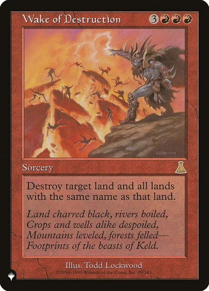 Wake of Destruction Front Face