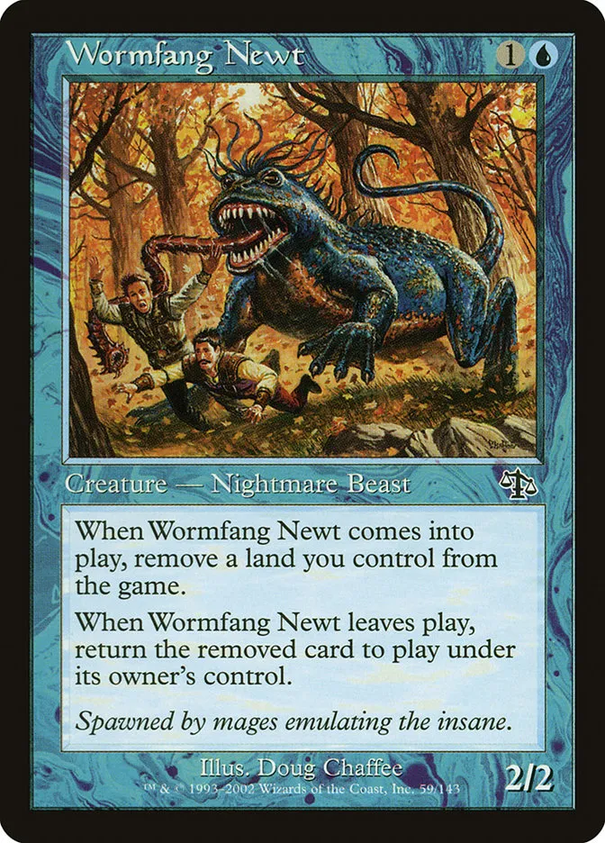 Wormfang Newt Front Face
