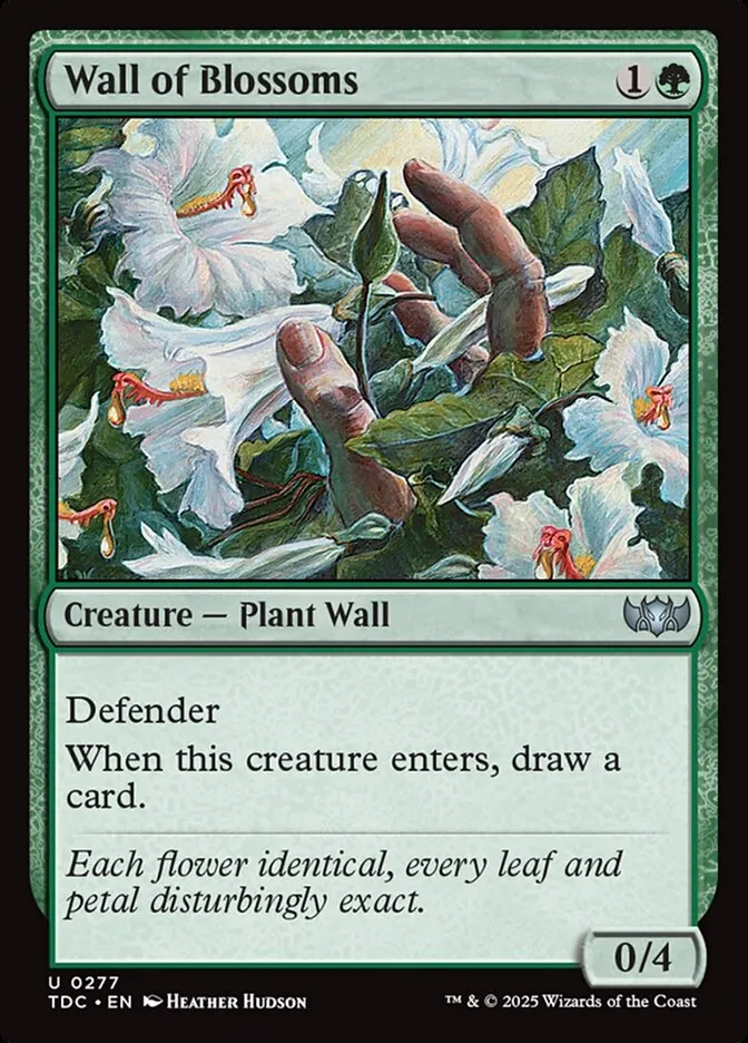Wall of Blossoms Front Face
