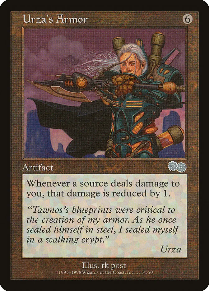 Urza's Armor Front Face