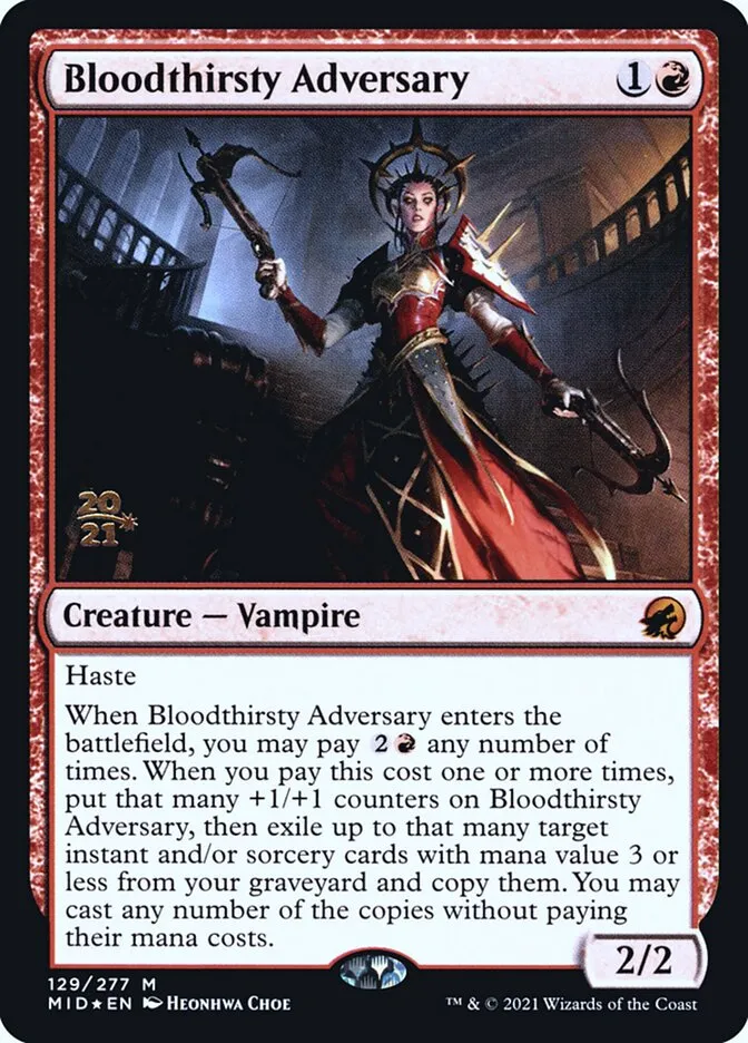 Bloodthirsty Adversary Front Face