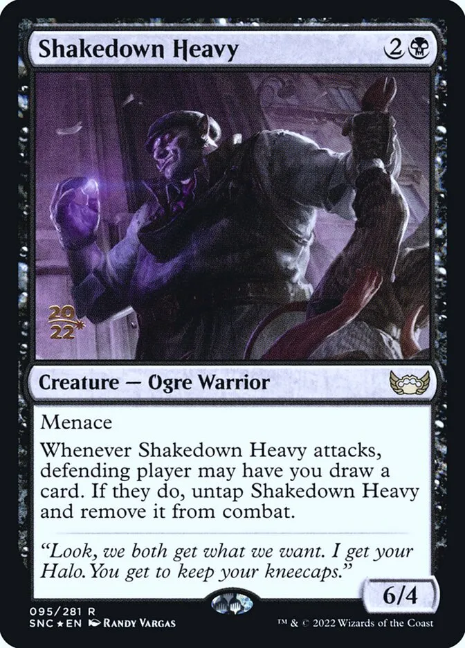 Shakedown Heavy Front Face