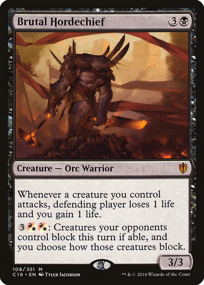 Brutal Hordechief Front Face